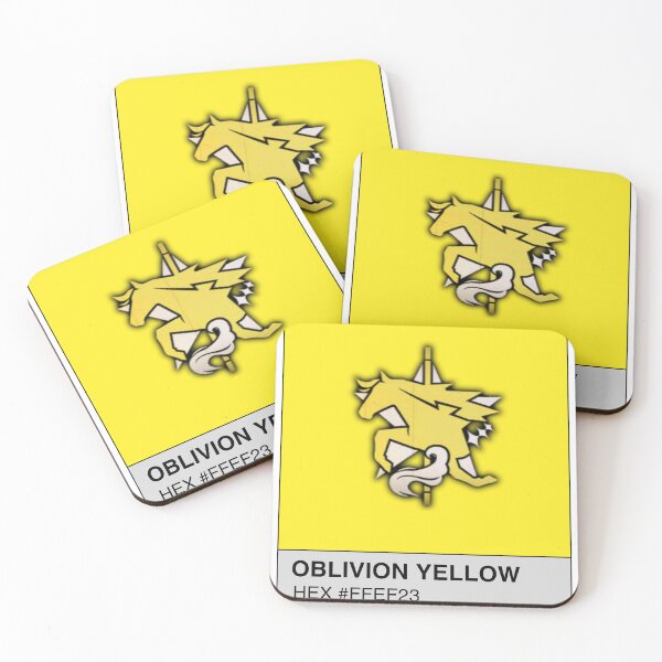 Item preview, Oblivion Yellow Color Card designed and sold by dovelyemil.