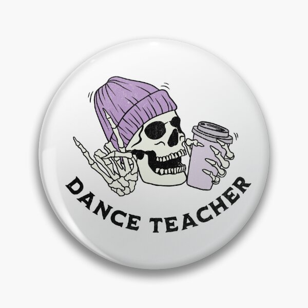 Item preview, Dance Teacher Coffee Lover Skeleton Competitive Dance designed and sold by SarahFinnDesign.