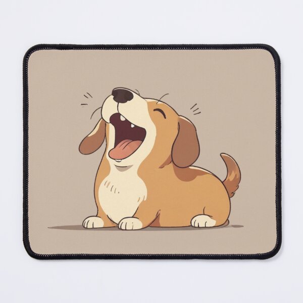 Item preview, Baby wiener dog yawning designed and sold by PawPurfect.