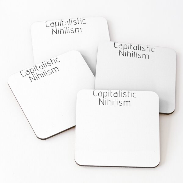 Item preview, Capitalistic Nihilism black designed and sold by KATKattalestv.