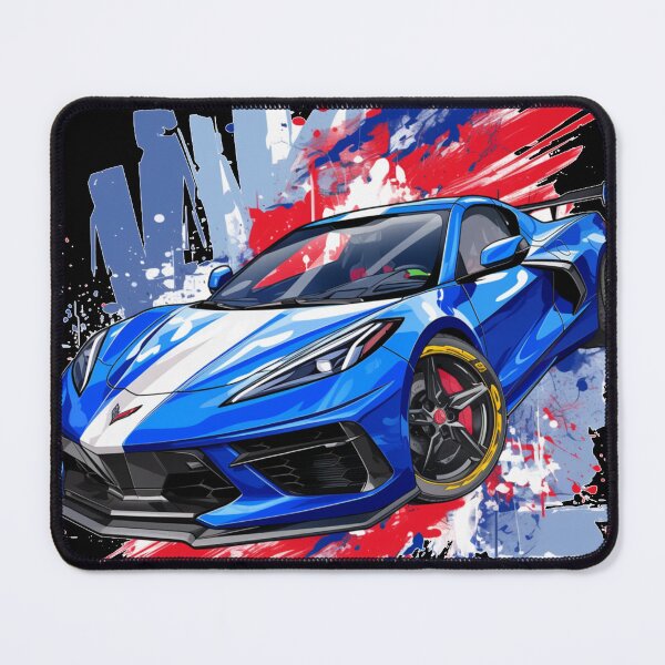 Item preview, Chevrolet Corvette Z06 patriótico rojo blanco azul designed and sold by LostSolace.