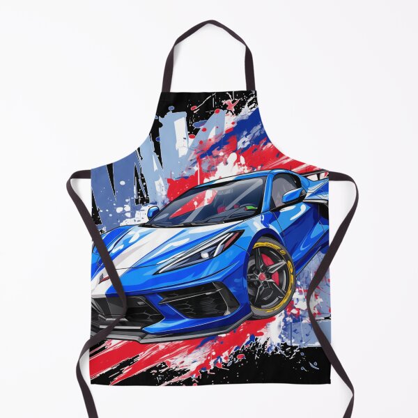 Item preview, Patriotic Red White Blue Chevrolet Corvette Z06 designed and sold by LostSolace.