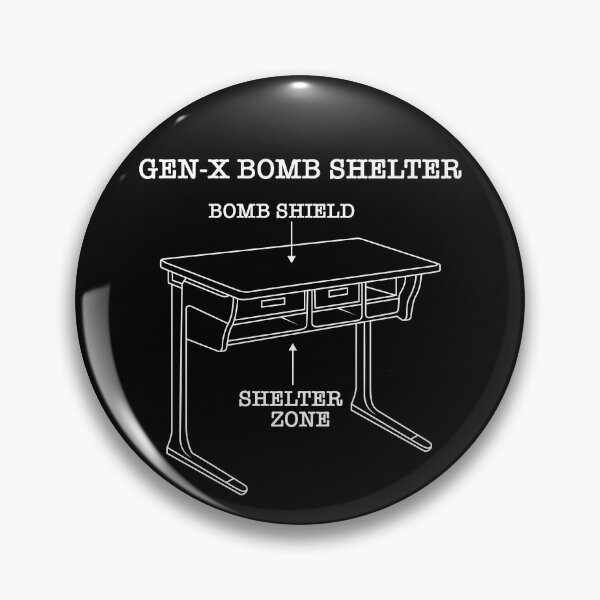 Item preview, Gen-X Bomb Shelter Funny Generation X Bomb Shelter Gear designed and sold by DynamicDesign.