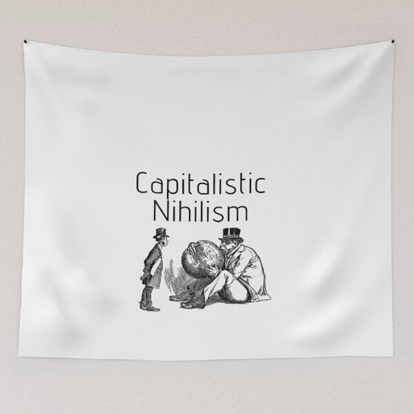 Item preview, Capitalistic Nihilism billionaire designed and sold by KATKattalestv.