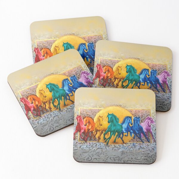 Item preview, 7 Horses: The Spectrum designed and sold by Whimsy by Design.