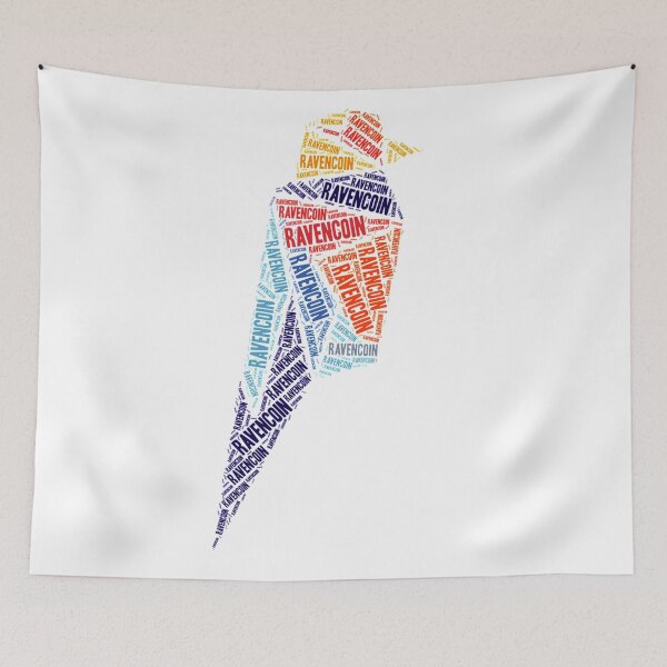Item preview, Raven Words designed and sold by ravencoin.