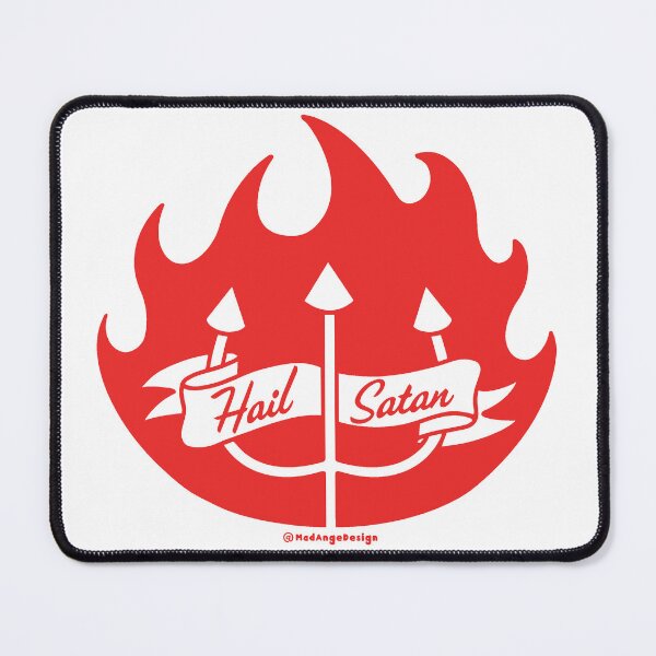 Item preview, Hail Satan designed and sold by Mad Ange Design.