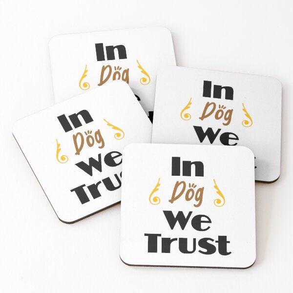 Item preview, In Dog We Trust designed and sold by Kitramina’s Shop.