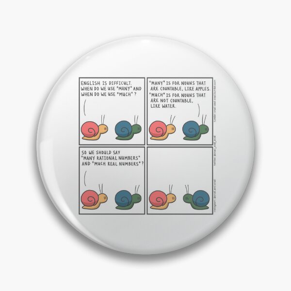 Item preview, Countability designed and sold by The Fat Owl.