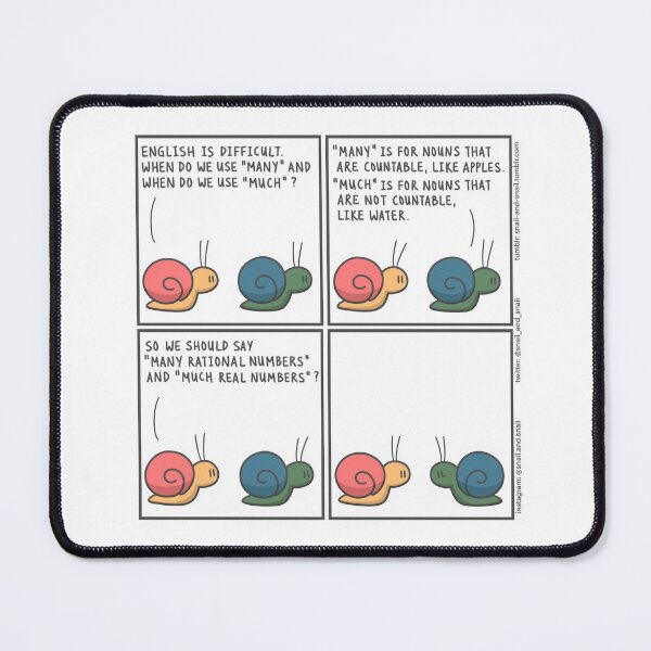 Item preview, Countability designed and sold by The Fat Owl.