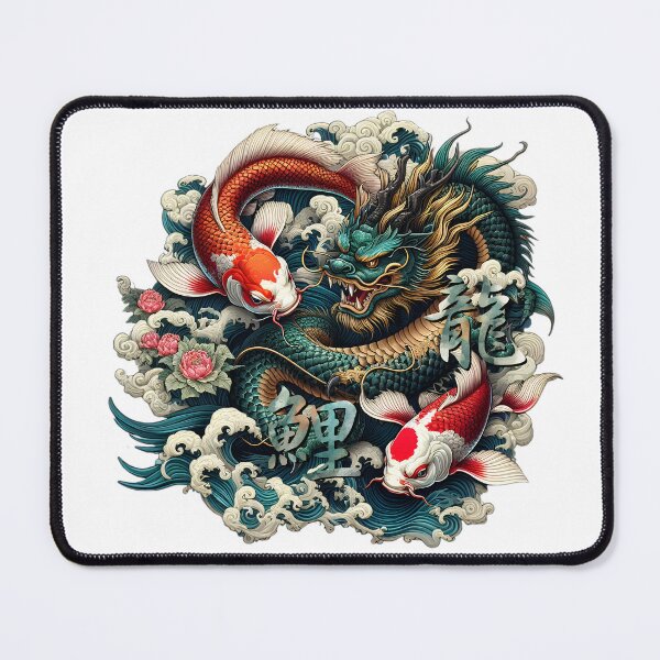 Item preview, Koi Fish and the Dragon designed and sold by PGasbarroneArt.