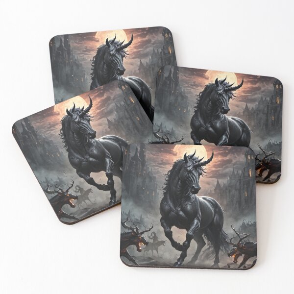 Artikelvorschau, Nightmare Unicorn entworfen und verkauft von NerdscapeDC.