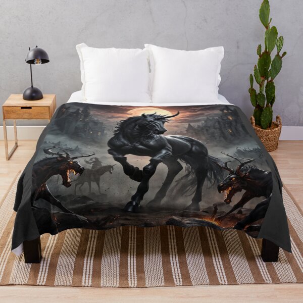 Item preview, Nightmare Unicorn designed and sold by NerdscapeDC.