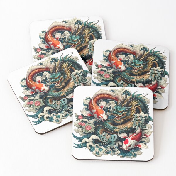 Item preview, Koi Fish and the Dragon designed and sold by PGasbarroneArt.