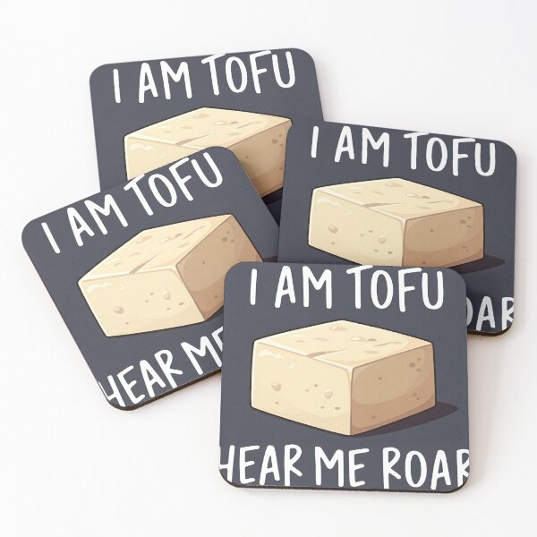 Item preview, I Am Tofu Hear Me Roar designed and sold by zombiemama.
