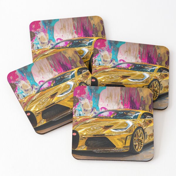 Item preview, Gold Bugatti Mistral The Ultimate Roadster designed and sold by AutoPopStudio.