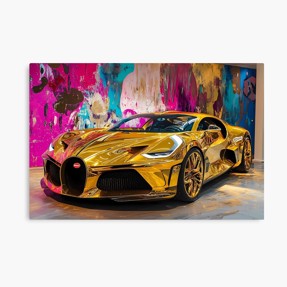 Blue Bugatti Mistral The Ultimate Roadster IV Poster