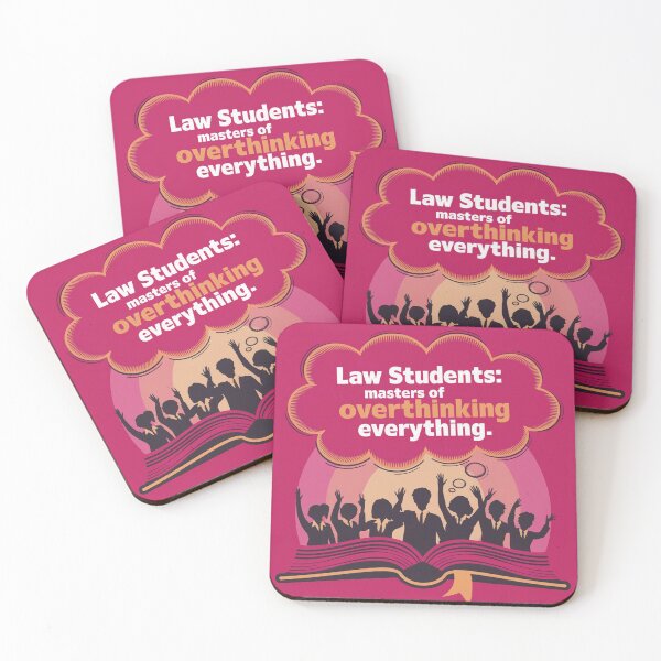 Item preview, Funny  Quota, Law Students Masters of Overthinking Everything designed and sold by RAZ1995.