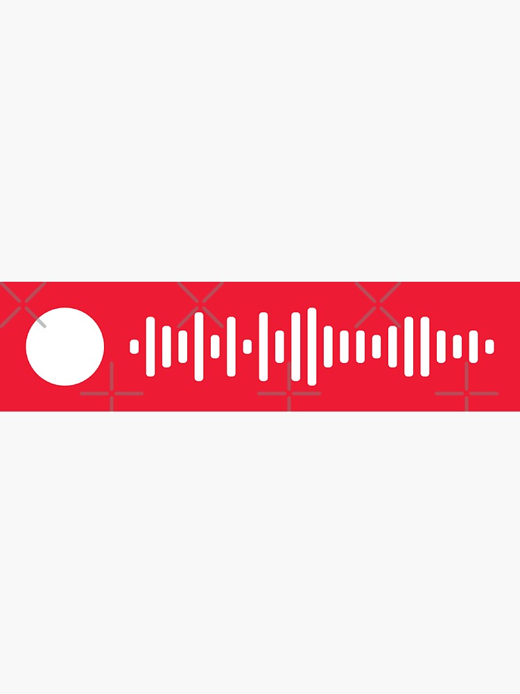 Thumbnail 3 von 3, Sticker, Zenia Side By Side Musikcode designt und verkauft von dyls-stickers.