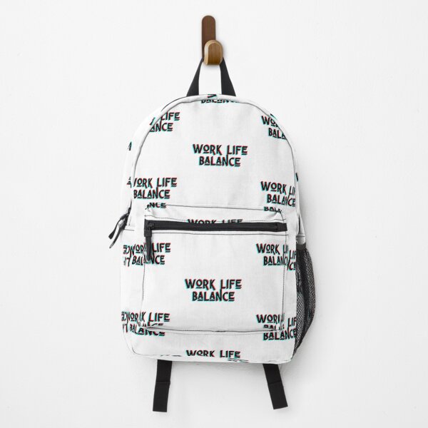 Item preview, Work-Life Balance | Minimalist Two-Tone Motivational Typography designed and sold by Psycho-Crazy.