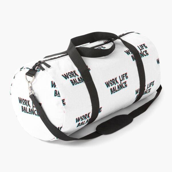 Item preview, Work-Life Balance | Minimalist Two-Tone Motivational Typography designed and sold by Psycho-Crazy.