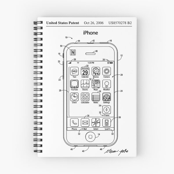 Item preview, Apple iPhone Patent Black designed and sold by Luve Store.