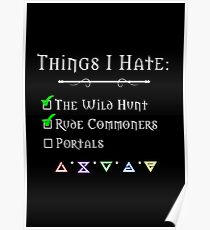 Things I Hate Poster