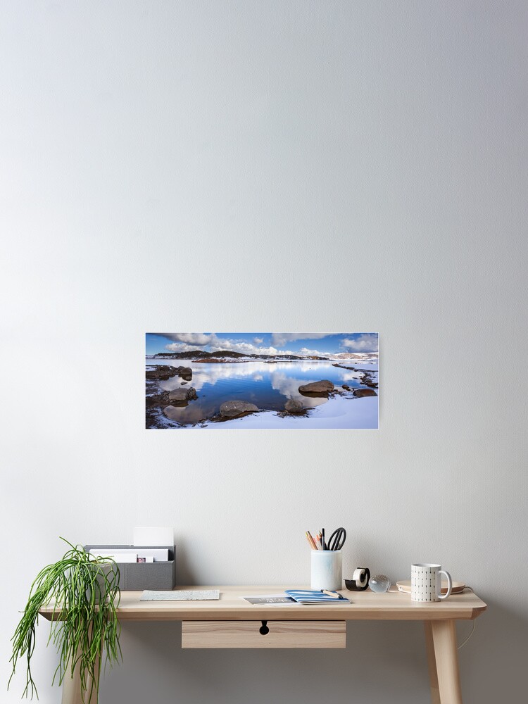 Thumbnail 2 of 3, Poster, Rocky Valley Pondage, Falls Creek, Australia designed and sold by Chockstone.
