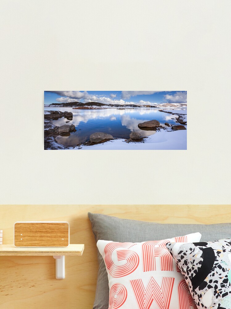 Thumbnail 2 of 3, Photographic Print, Rocky Valley Pondage, Falls Creek, Australia designed and sold by Chockstone.