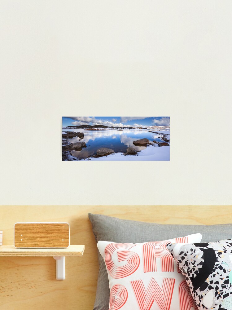 Thumbnail 2 of 3, Photographic Print, Rocky Valley Pondage, Falls Creek, Australia designed and sold by Chockstone.
