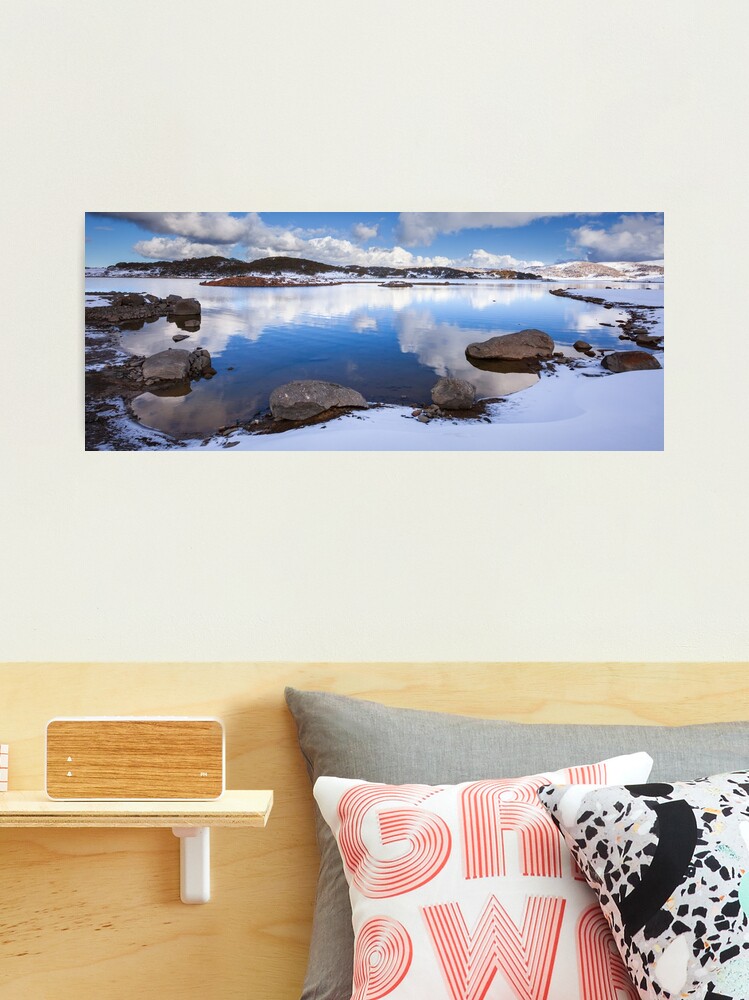 Thumbnail 2 of 3, Photographic Print, Rocky Valley Pondage, Falls Creek, Australia designed and sold by Chockstone.