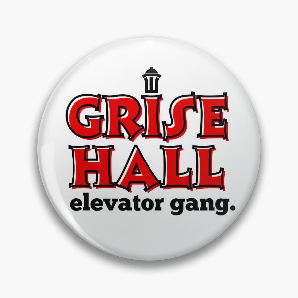 Item preview, Grise Hall designed and sold by TheBookBarista.