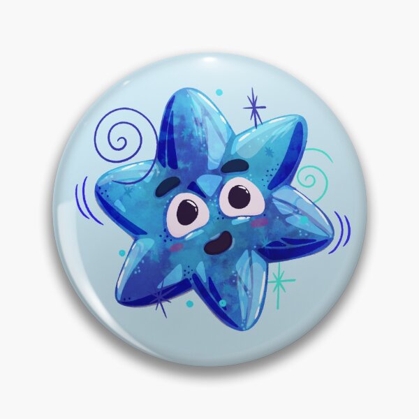 Item preview, Blue Star burst sprite creature designed and sold by BenJaminArtCo.