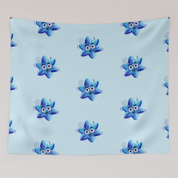 Item preview, Blue Star burst sprite creature designed and sold by BenJaminArtCo.
