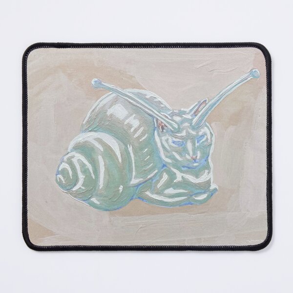 Item preview, White Cat Snail designed and sold by RaLiz.