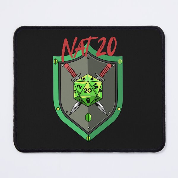 Item preview, Nat 20 designed and sold by ArtitudePrintLb.