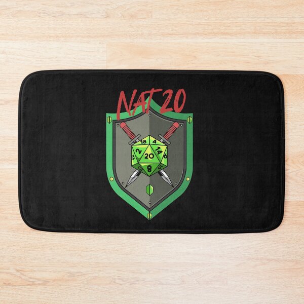 Item preview, Nat 20 designed and sold by ArtitudePrintLb.