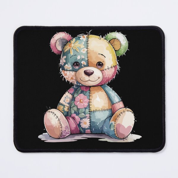 Item preview, nonchalant -  teddy bear floral designed and sold by What you are is Beautiful.