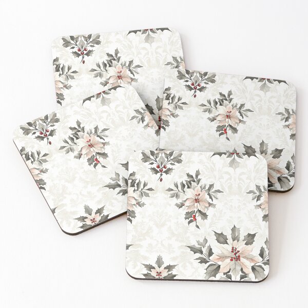 Item preview, White Poinsettia Christmas Spirit designed and sold by Lecturarte.
