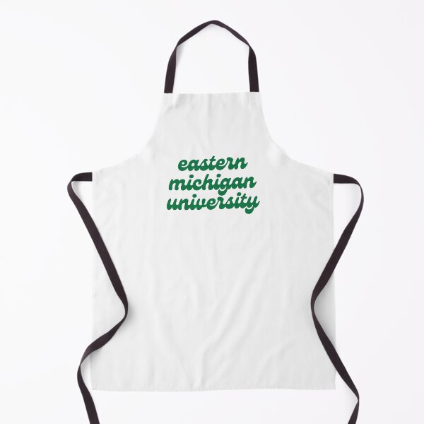 Item preview, white and green cursive retro eastern michigan university - emu designed and sold by jessicaleah15.