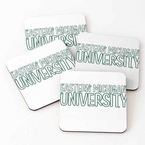 Item preview, eastern michigan university - emu - green with hearts  designed and sold by jessicaleah15.