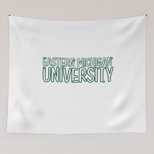 Item preview, eastern michigan university - emu - green with hearts  designed and sold by jessicaleah15.