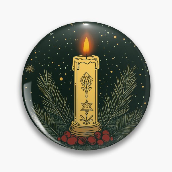 Artikelvorschau, Vintage Weihnachtskerze: Warmes festliches Leuchten entworfen und verkauft von plam50.