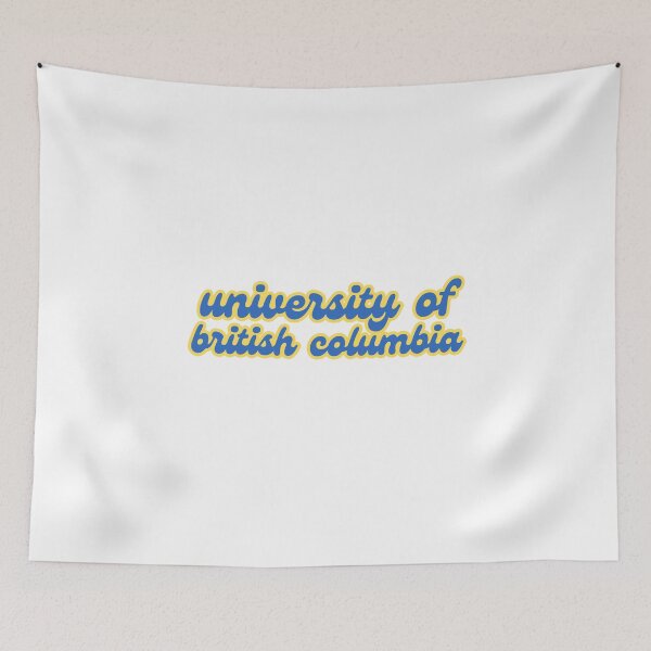 Item preview, university of british columbia cursive blue and royal gold  designed and sold by jessicaleah15.