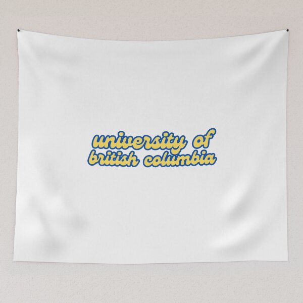 Item preview, university of british columbia cursive blue and royal gold  designed and sold by jessicaleah15.