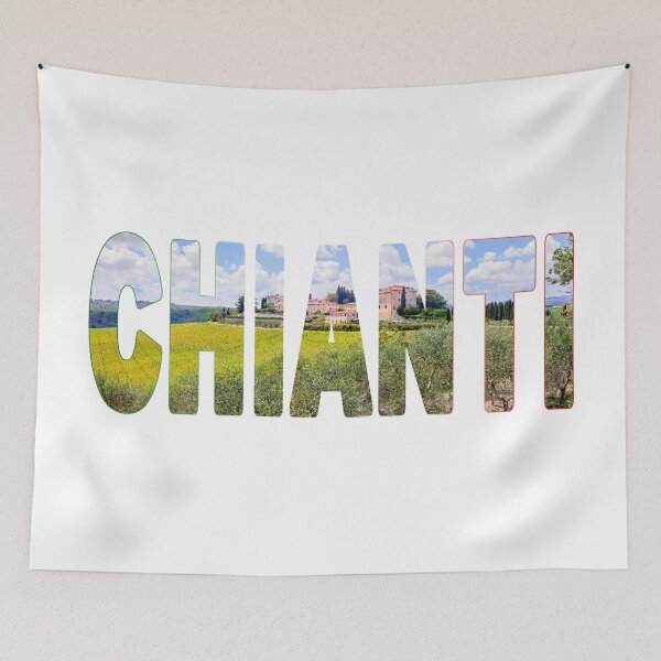 Item preview, CHIANTI - Region Tuscany Italy Hilltop Winery Town designed and sold by Adam Gormley.