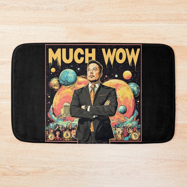 Item preview, Elon Musk DOGE Dogecoin Much Wow Crypto designed and sold by LostSolace.