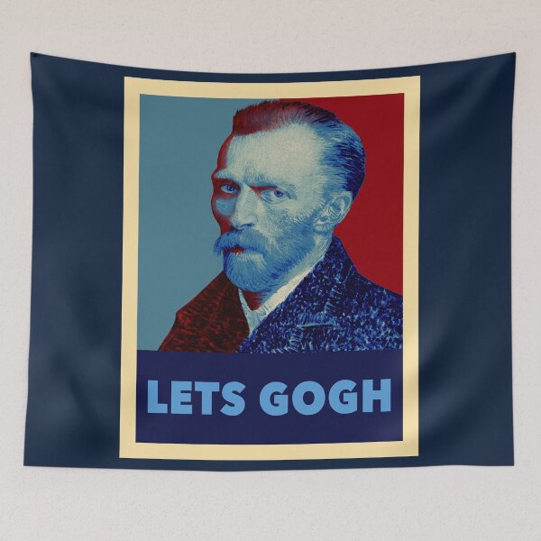 Item preview, Let’s Gogh (Propaganda) designed and sold by Wil2liam4 Designs.