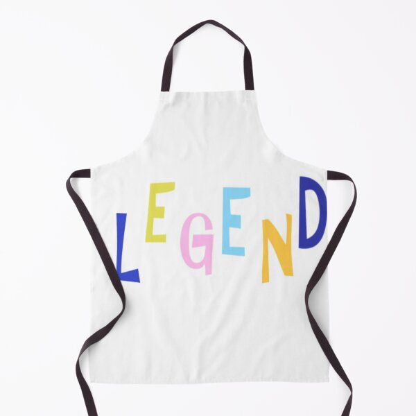 Item preview, Colorful Multicolored Lettering Spelling Legend on White Background designed and sold by Beautiful art store.