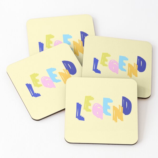 Item preview, Colorful Multicolored Lettering Spelling Legend designed and sold by Beautiful art store.